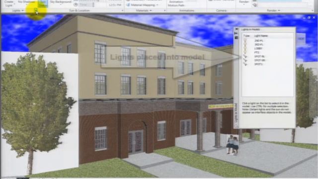 Photo Realistic Rendering Techniques in AutoCAD 3D смотреть онлайн