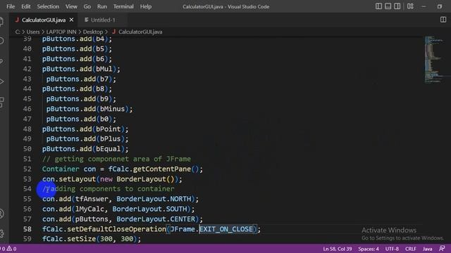 How to make a simple calculator using java ||calculator using java program ||cs506 lec#10 program|| смотреть онлайн