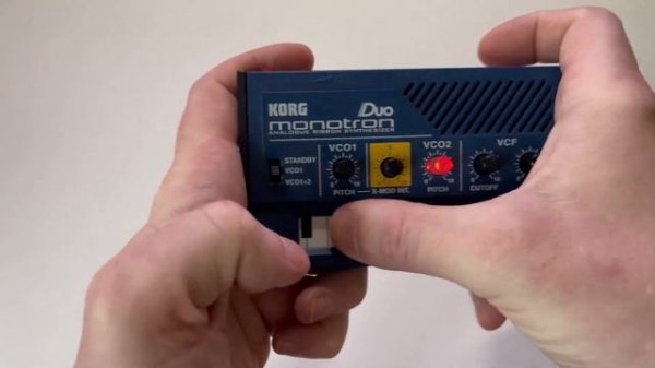 KORG Monotron Duo (распаковка и обзор)