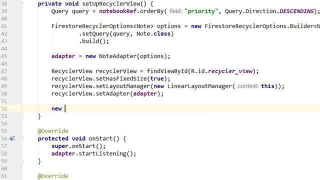 FirebaseUI Firestore RecyclerView Part 5 - SWIPE TO DELETE - Android Studio Tutorial смотреть онлайн