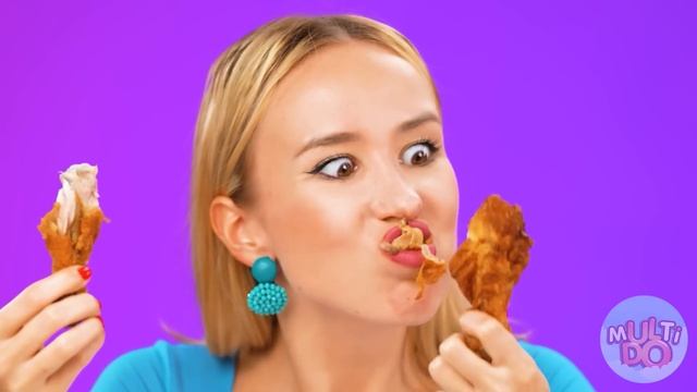 100 Слоев еды Челлендж | Смешные ситуации с едой от Multi DO Challenge смотреть онлайн