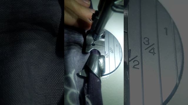 Лапка улитка для шва в подгибку закрытым срезом( московский шов) (1) смотреть онлайн