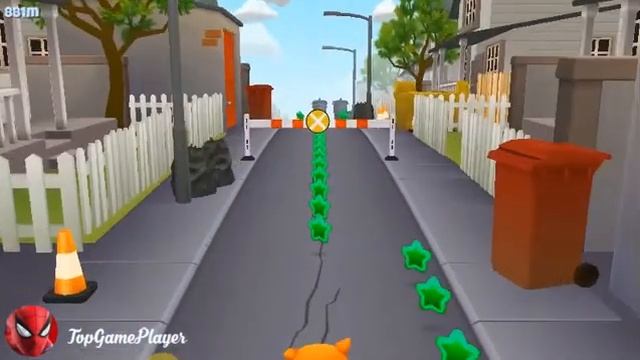 Angry Cat Run: Zombies Alley смотреть онлайн