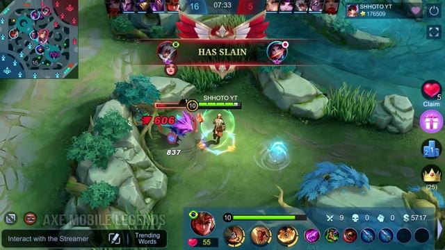 Taste, Fear!! Yin The Martial Genius! - Top 1 Global Yin by SHHOTO YT - Mobile Legends смотреть онлайн