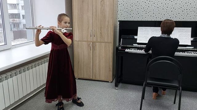Ж. Металлиди "Танец Мальвины" Лиза Юренкова- флейта. смотреть онлайн
