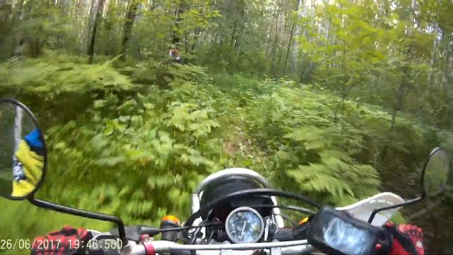 покатуха honda cr 125 и suzuki djebel 200 часть 2 смотреть онлайн