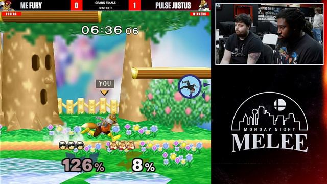 MNM 404 - Grand Finals - PULSE | Justus (Fox) VS Fury (Fox) - SSBM смотреть онлайн