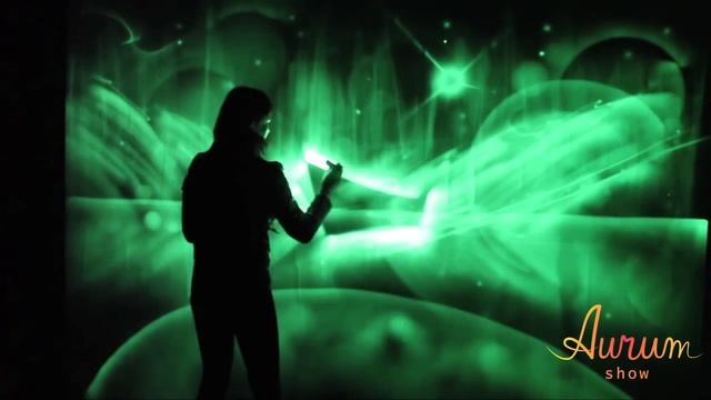 Шоу световых картин AURUM "Я тебя люблю" | AURUM light drawing show I Love You смотреть онлайн
