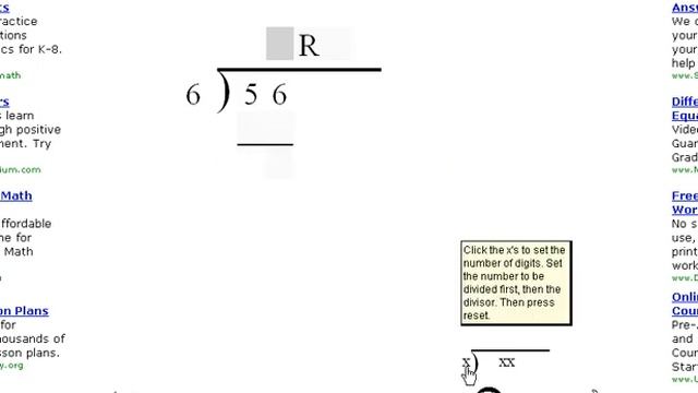 How to use the long division applet - Screencast DrO смотреть онлайн