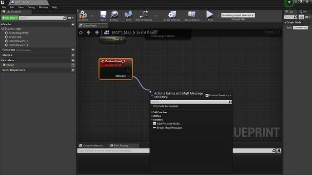 UE4 MQTT Utilities Subscribe смотреть онлайн