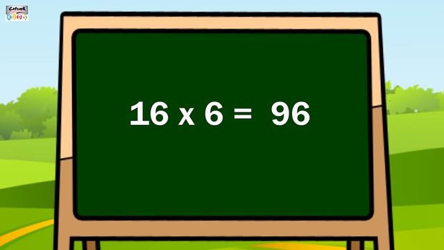 16 Times Table For Beginners | 16x Table | Learn Sixteen Multiplication Tables - Arithmetic смотреть онлайн