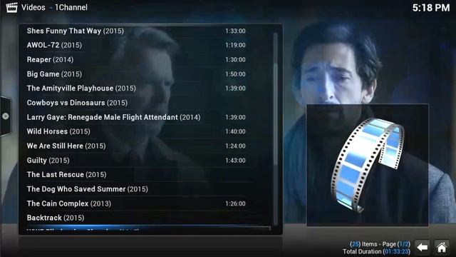1 channel Addon Review on Kodi/Xbmc смотреть онлайн
