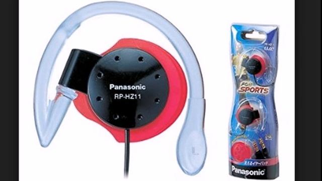 Panasonic RP HZ11 K Ear Hook Headphones Water Resistant RPHZ11 Black GENUINE смотреть онлайн