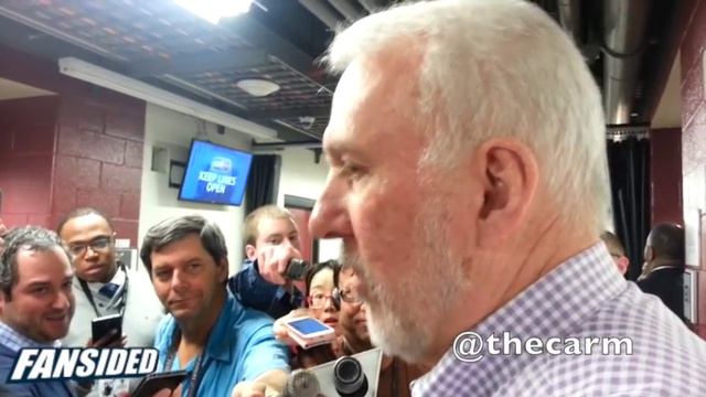 Gregg Popovich on Tom Thibodeau смотреть онлайн