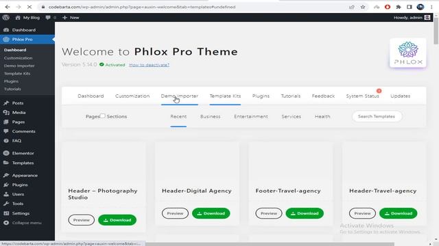 How to Install Phlox Pro - Elementor MultiPurpose WordPress Theme смотреть онлайн