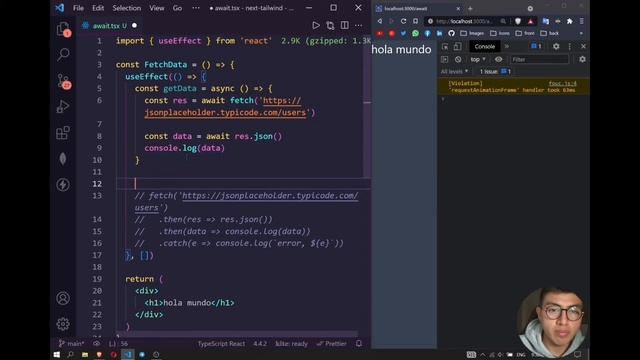 No uses mas then usa async await en js | #WilCODE смотреть онлайн