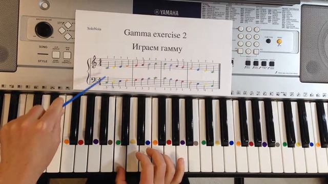 Играем гаммы / Gamma Exercise смотреть онлайн