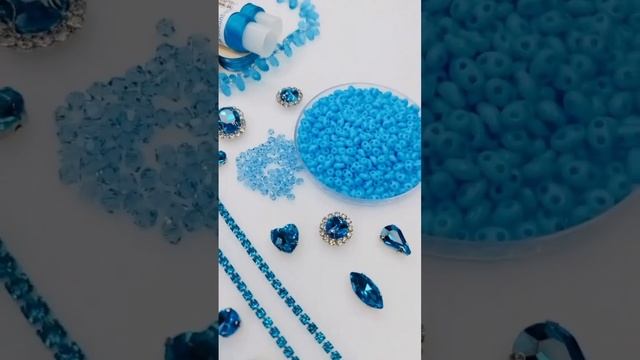 #рукоделие #бисер #бисероплетение #бусины #стразы #жемчуг смотреть онлайн