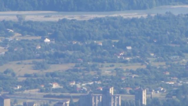 Пицундский мыс вид с горы Арабика (Мамдзышха) Абхазия смотреть онлайн