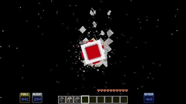 SULLA LUNA e NELLO SPAZIO in MINECRAFT MOD смотреть онлайн