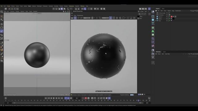Реалистичные капли воды в Cinema 4D | 2 Способа без плагинов смотреть онлайн