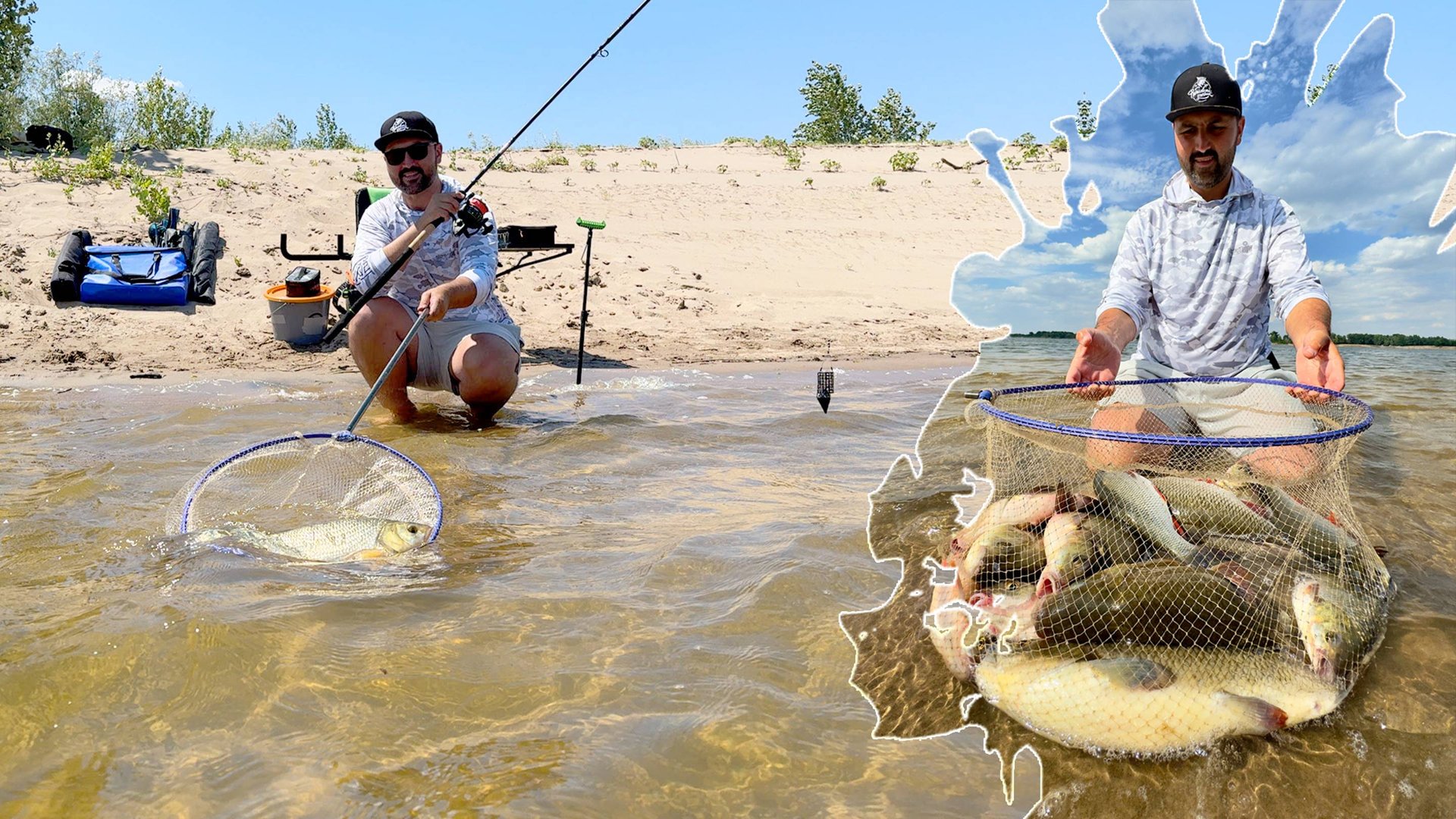 Фидер на сильном течении : лучшее время для ЛЕЩА и ЯЗЯ !