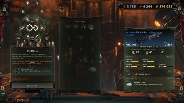 How the Blessing System works in DARKTIDE - Earn & Re-Bless Weapons ACCOUNT WIDE! смотреть онлайн
