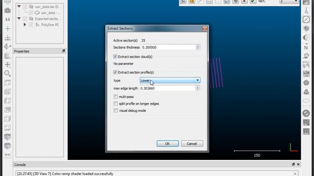 Cloud Compare Extract sections from point cloud смотреть онлайн
