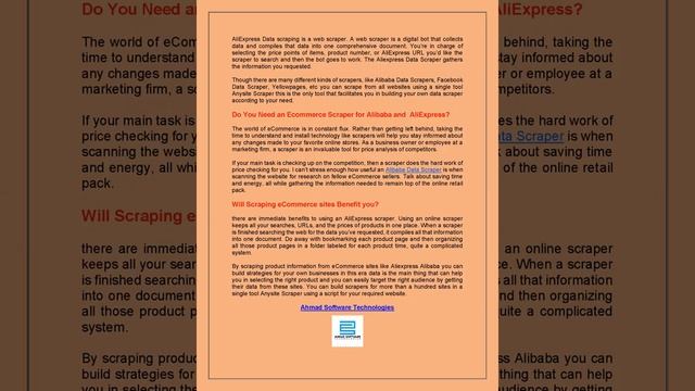 Why we need Aliexpress Data Scraper for scraping data from the Aliexpress site смотреть онлайн