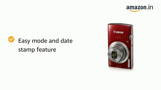 Canon IXUS 185 20MP Digital Camera with 8X Optical Zoom (Red) + Memory Card + Camera Case смотреть онлайн