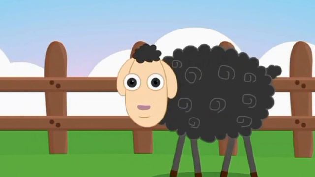 Baa Baa Black Sheep Kids Rhymes with 1.5 speed and funny Baritone voice смотреть онлайн