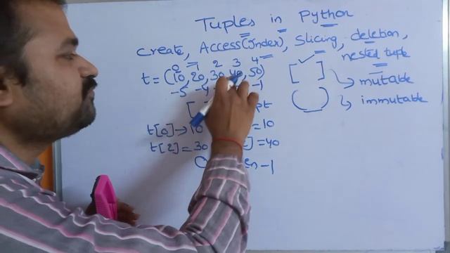 Tuples in Python Programming || Create || Access || Indexing || Slicing || Deletion || Nested Tuple смотреть онлайн