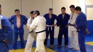 Тренировки в Центре дзюдо под руководством чемпиона СССР по дзюдо ЗМС СССР Аширова Сергея Сенорович