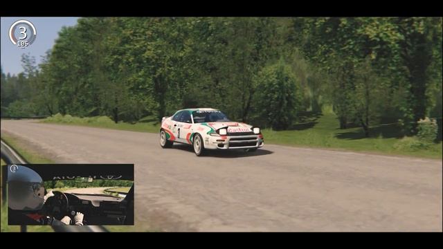 Assetto Corsa: Toyota Celica ST185 смотреть онлайн