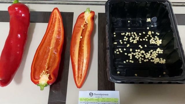 Перец ?️сорта «Рамиро». Собрала семена. Будет ли толк? смотреть онлайн