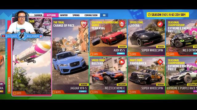 FORZA HORIZON 5 - NOVO CARROS GRATIS UPDATE 10 PLAYLIST DO EVENTO SAZONAL смотреть онлайн