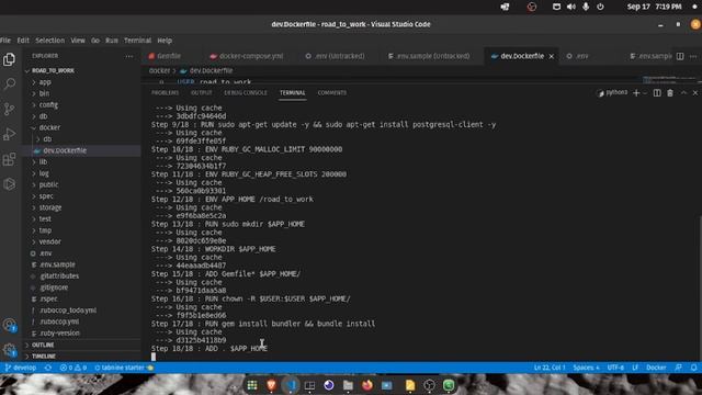 Ruby on Rails + Postgresql + Redis com Docker смотреть онлайн