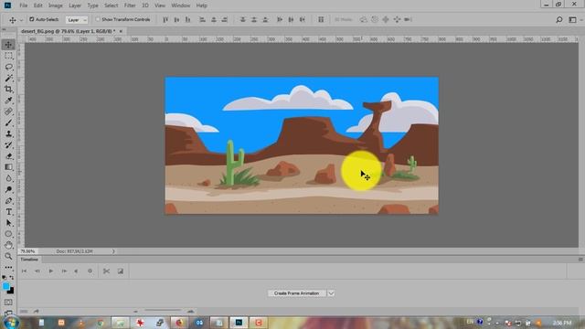 Infinite side scrolling background in photoshop for games and elearning смотреть онлайн