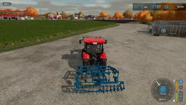 Farming Simulator 22 - Продолжаем работать на поле #6. смотреть онлайн