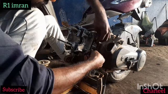 how to jupitar 125 piston ring Setting bore fitting engine (R1imran) смотреть онлайн