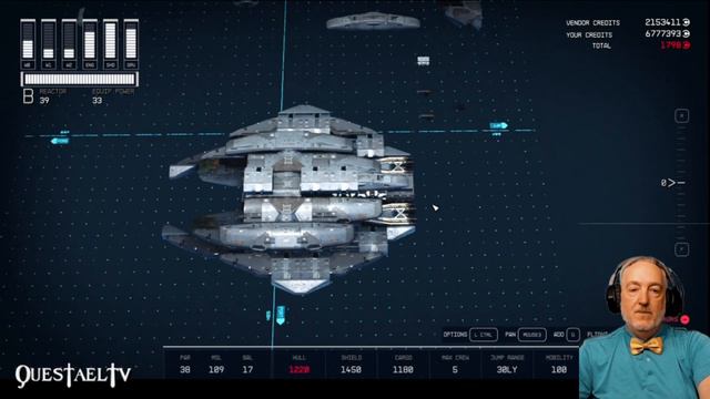 Starfield: Ship build inspired by the Alien Attacker from Independence Day