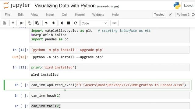 Intro to Data Analysis / Visualization with Python, Matplotlib and Pandas | Lesson 1,Urdu,Hindi смотреть онлайн