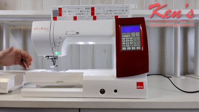 Elna 710 Quilting And Sewing Machine Overview By Ken's Sewing Center In Muscle Shoals, AL