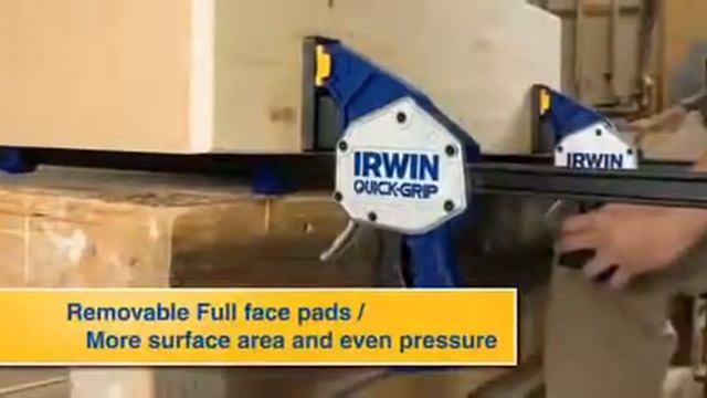 Irwin Quick Grip - ручная струбцина нового поколения смотреть онлайн
