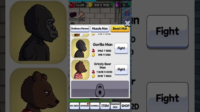 I Beat All Beast Man in Arm Wrestling Clicker Game! смотреть онлайн