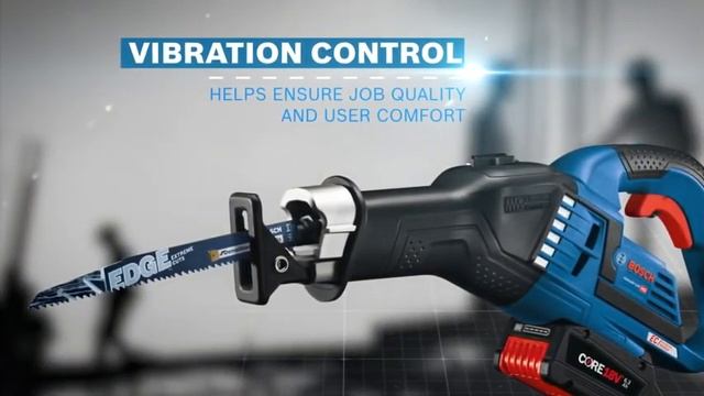 Bosch 18v Brushless Multi-Grip Reciprocating Saw (GSA18V 125K) смотреть онлайн