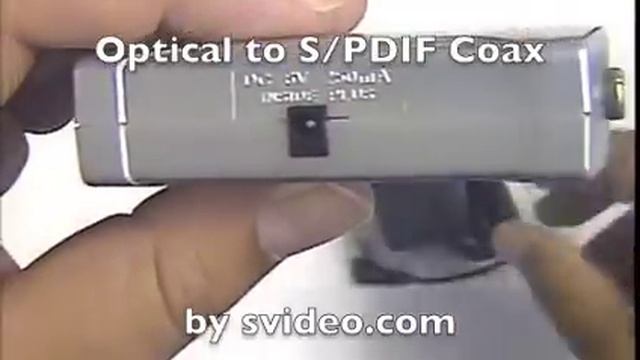 Optical to S/PDIF Coax Digital Audio Converter смотреть онлайн