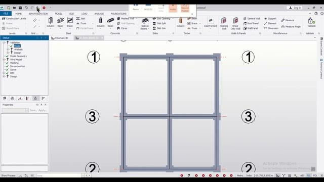 Error due to collisions of members in Tekla || Error due to intersection of members in tekla || TSD смотреть онлайн