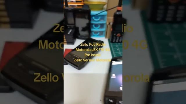 Zello Walkie Talkie Motorola LEX F10 4G