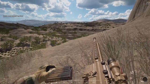 Работаем с M110 SASS в Squad. смотреть онлайн